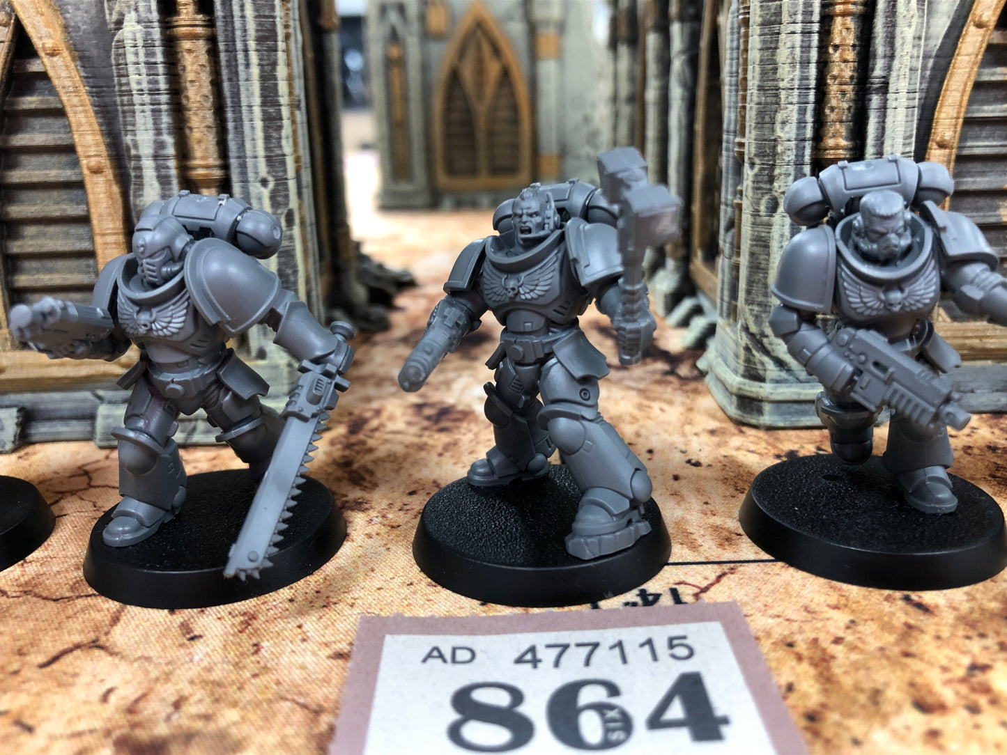 5x Primaris Assault Intercessors #864 Space Marines Warhammer 40k