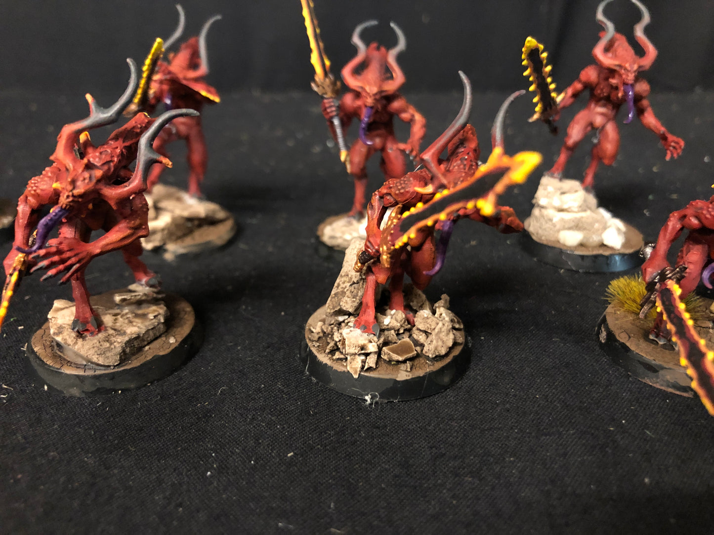 10x Bloodletters #921 Very Well Painted Blades of Khorne AOS Warhammer 40k