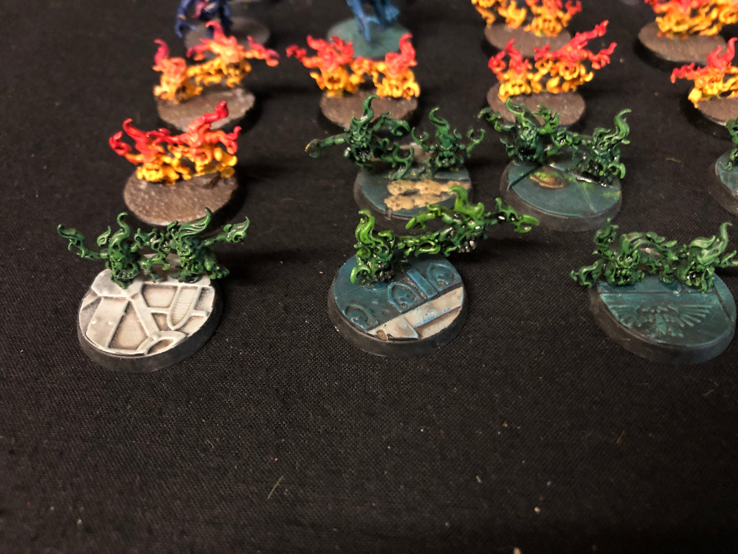 18x Blue Horrors + 17 Brimstone Horros #922 Disciples of Tzeentch AOS Warhammer 40k