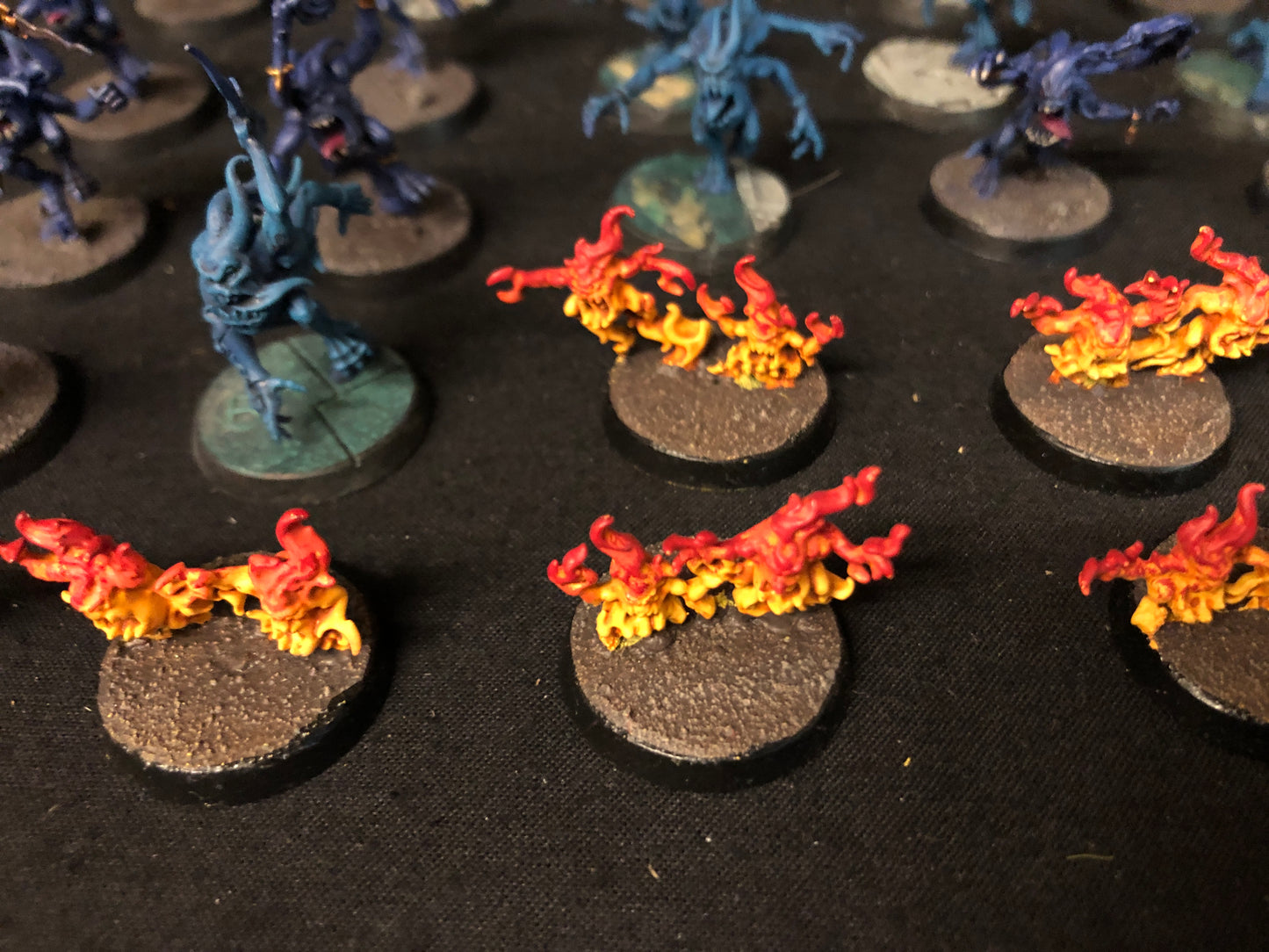 18x Blue Horrors + 17 Brimstone Horros #922 Disciples of Tzeentch AOS Warhammer 40k