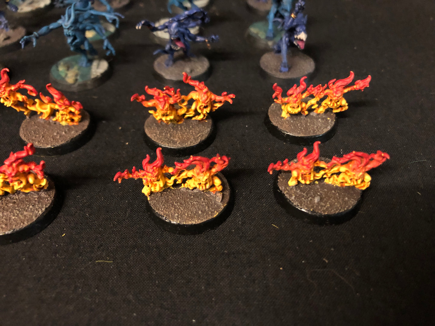 18x Blue Horrors + 17 Brimstone Horros #922 Disciples of Tzeentch AOS Warhammer 40k