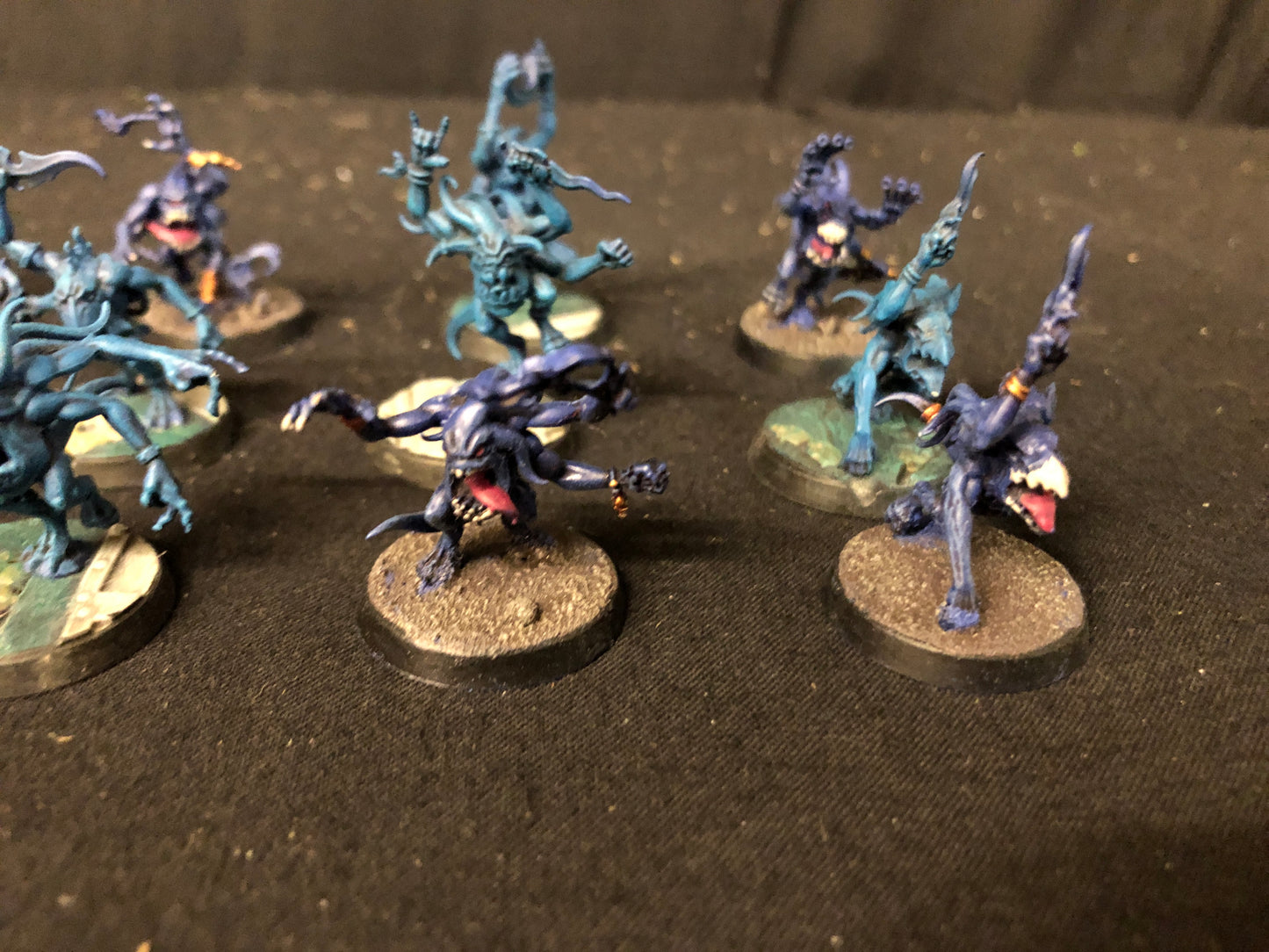 18x Blue Horrors + 17 Brimstone Horros #922 Disciples of Tzeentch AOS Warhammer 40k