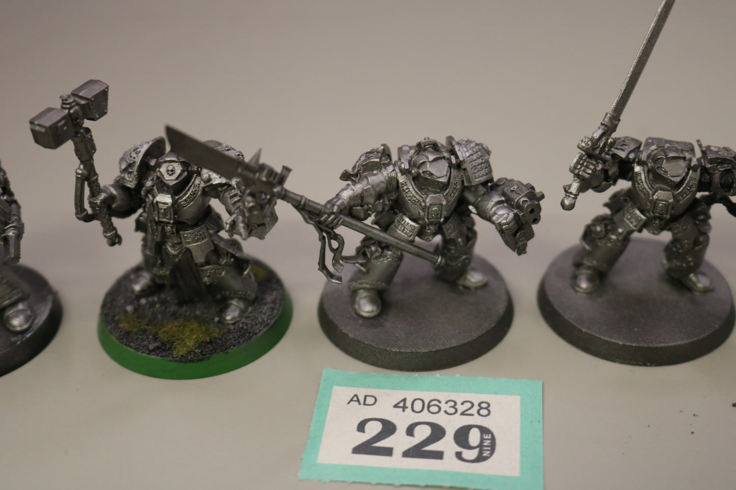5x Grey Knights Terminators 229 Grey Knights OOP Warhammer 40k