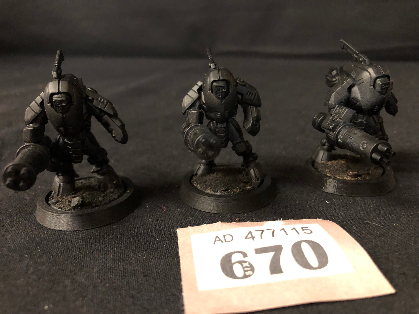 XV25 Stealth Battlesuits #670 Tau T'au Empire Warhammer 40k