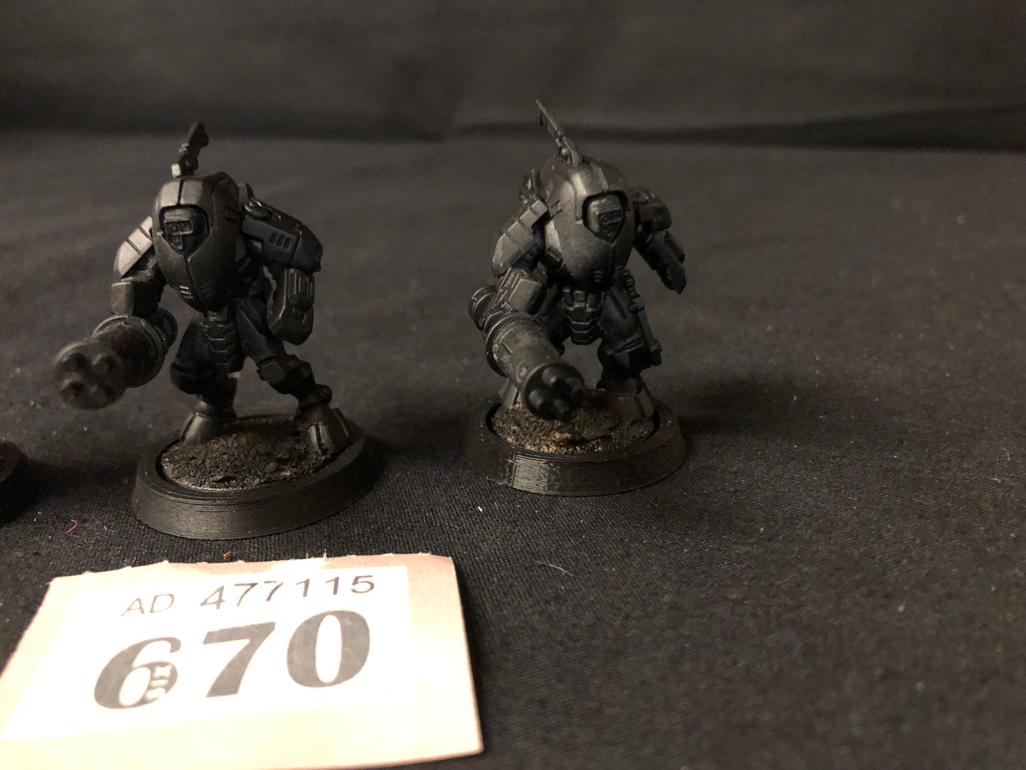 XV25 Stealth Battlesuits #670 Tau T'au Empire Warhammer 40k