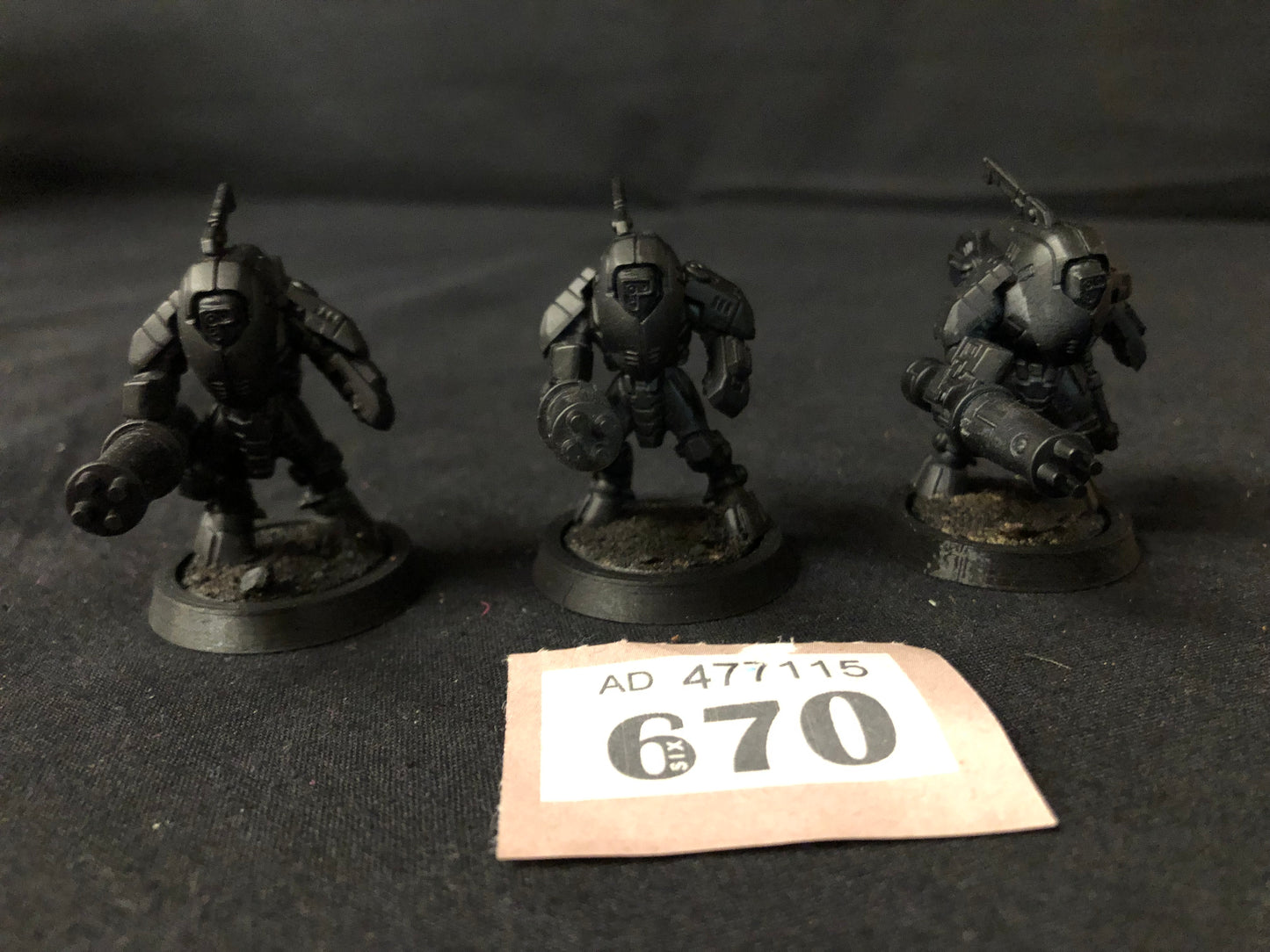 XV25 Stealth Battlesuits #670 Tau T'au Empire Warhammer 40k