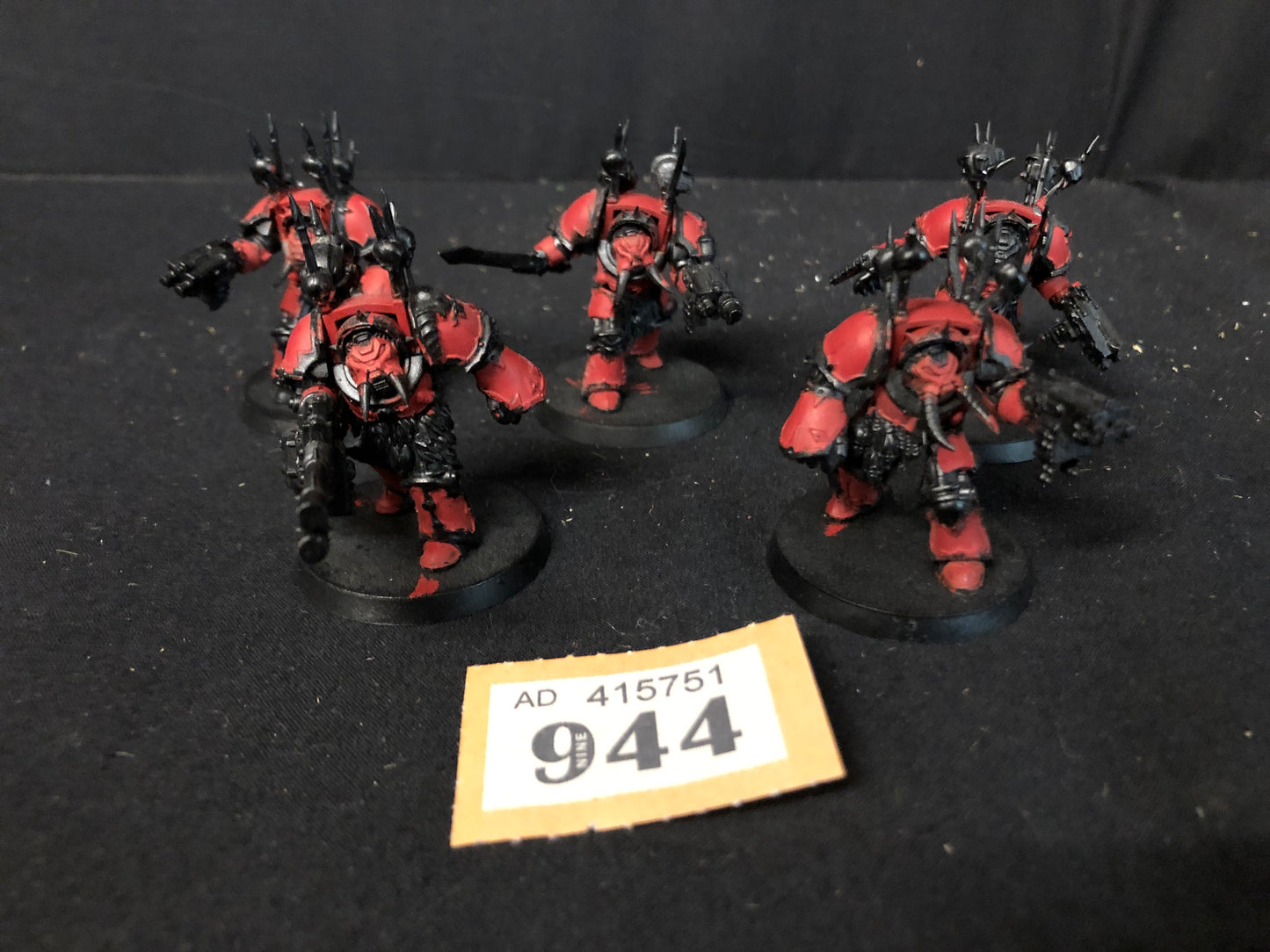 5x Chaos Terminator Squad #944 Chaos Space Marines Warhammer 40k