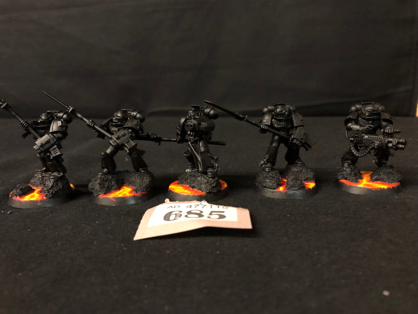 5x Strike Squad #685 Grey Knigths Warhammer 40k