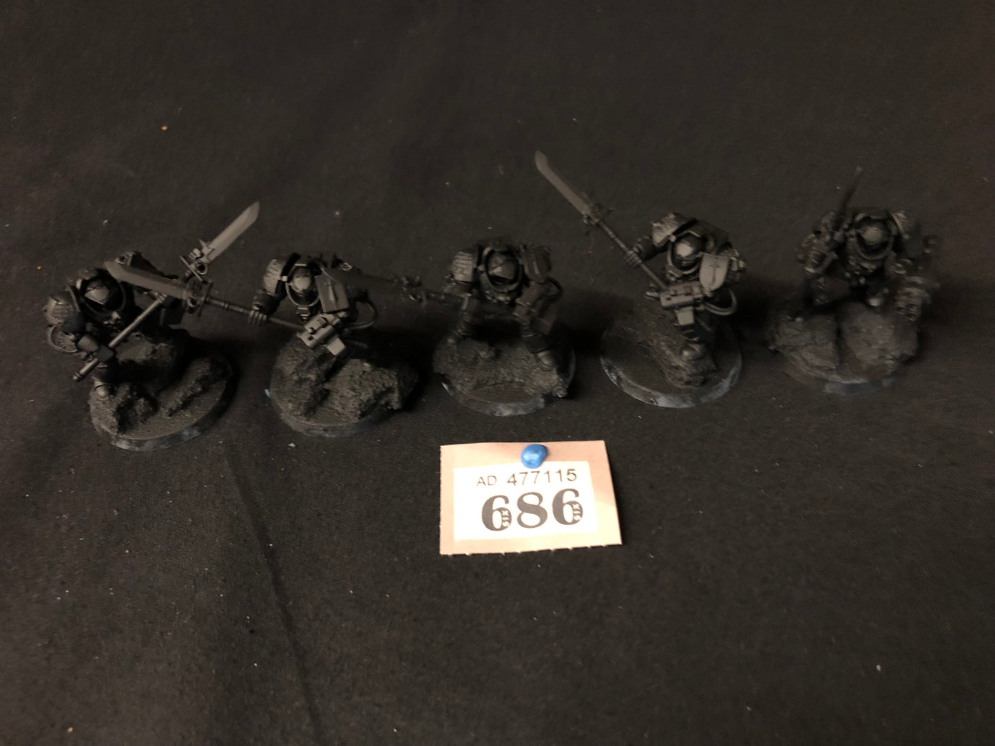 5x Terminator Squad #686 Grey Knights Warhammer 40k