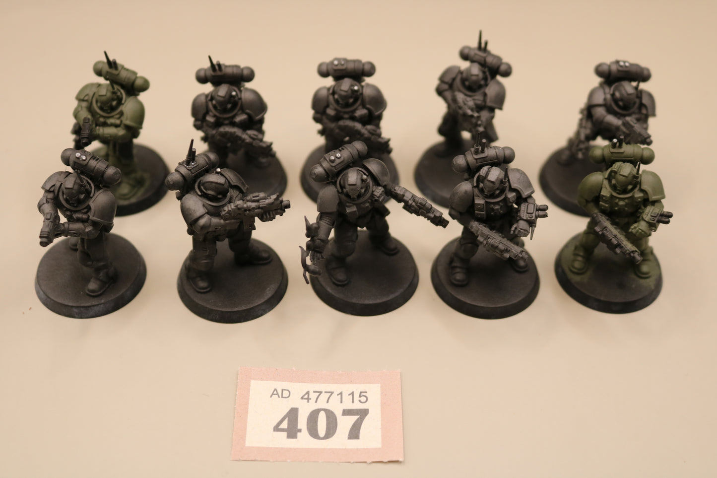 10x Primaris Infiltrators #407 Space Marines Warhammer 40k