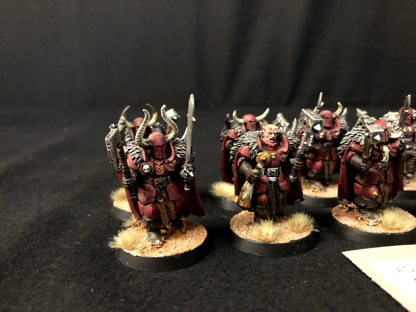 10x Chaos Warriors #716 VERY Well Painted Slaves to Darkness AOS Warhammer 40k