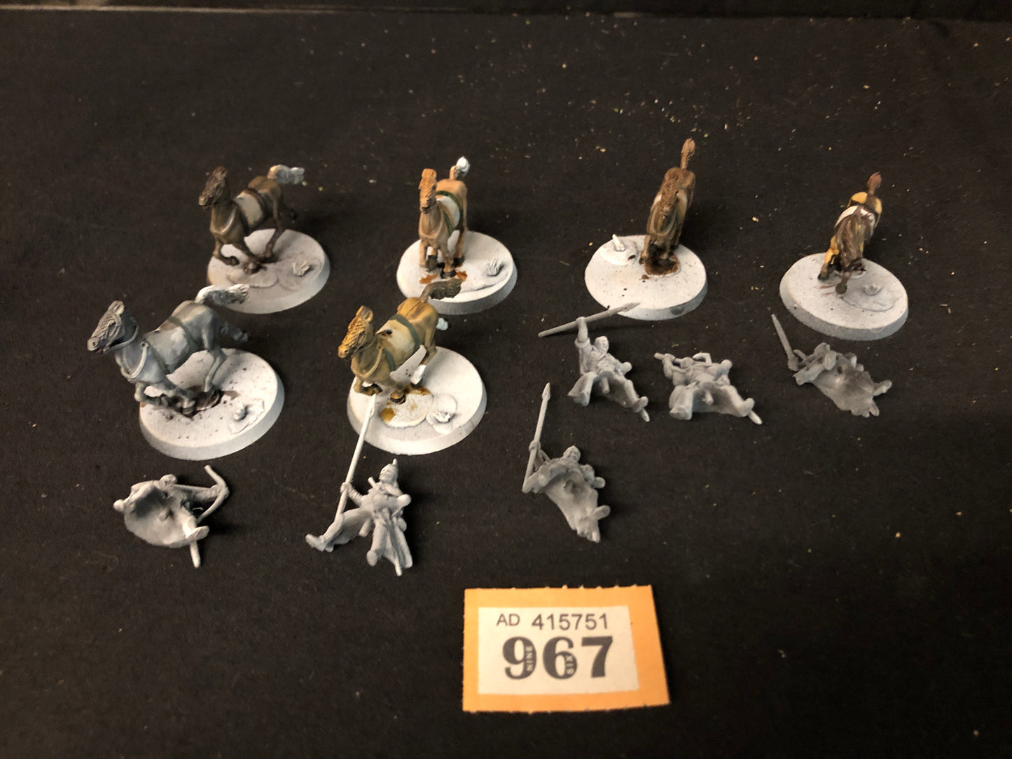 6x Riders of Rohan #967 Good MESBG LOTR Warhammer 40k