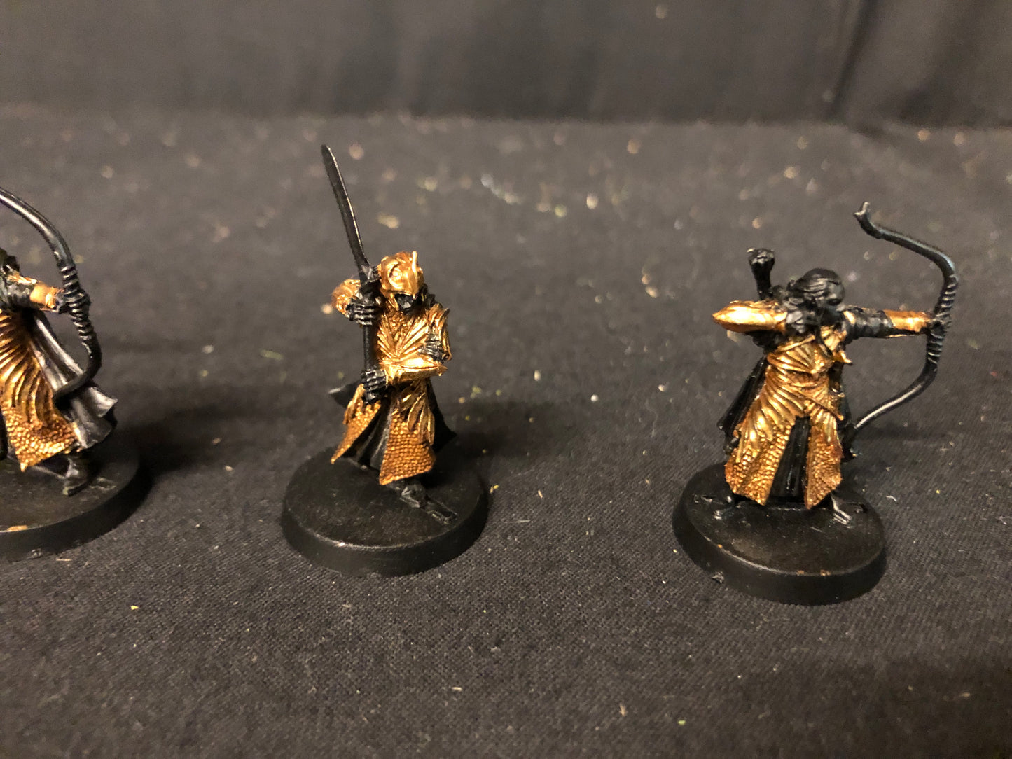 8x Galadhrim Warriors #970 Good MESBG LOTR Warhammer 40k