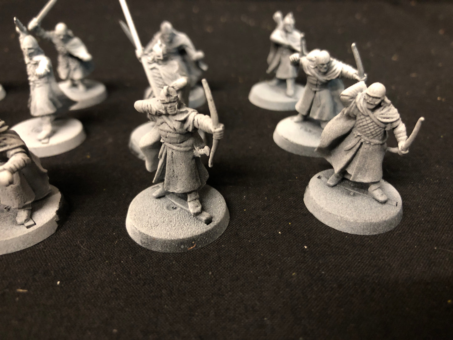 12 Warriors of Rohan #972 Good MESBG LOTR Warhammer 40k