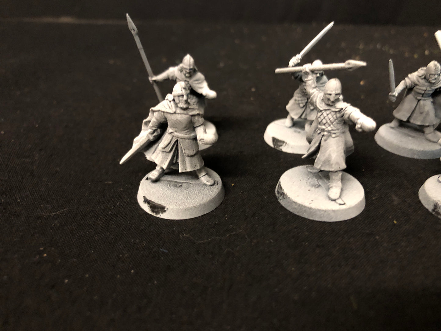 12 Warriors of Rohan #972 Good MESBG LOTR Warhammer 40k