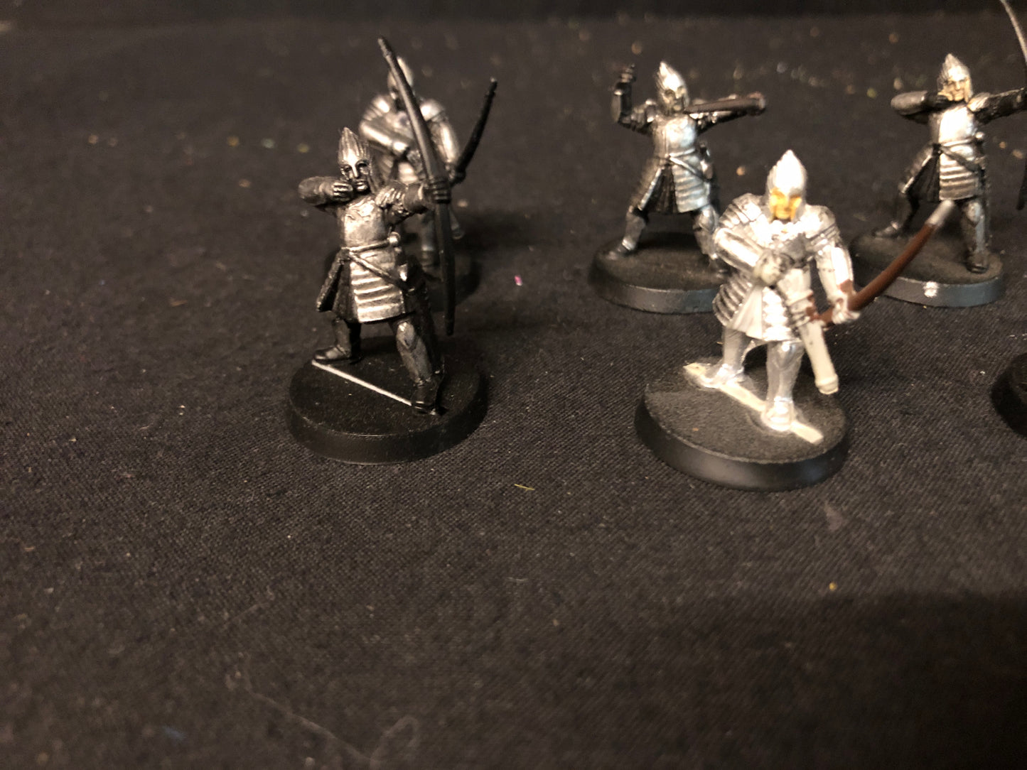 11x Warriors of Minas Tirith Archers #973 Good MESBG LOTR Warhammer 40k