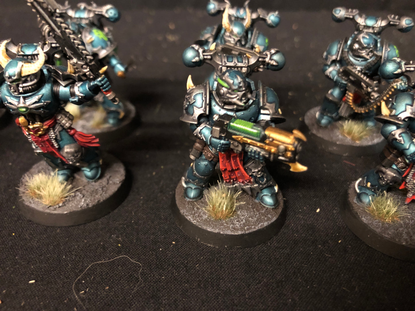 10x Legionaires #984 Very Well Painted Chaos Space Marines Warhammer 40k