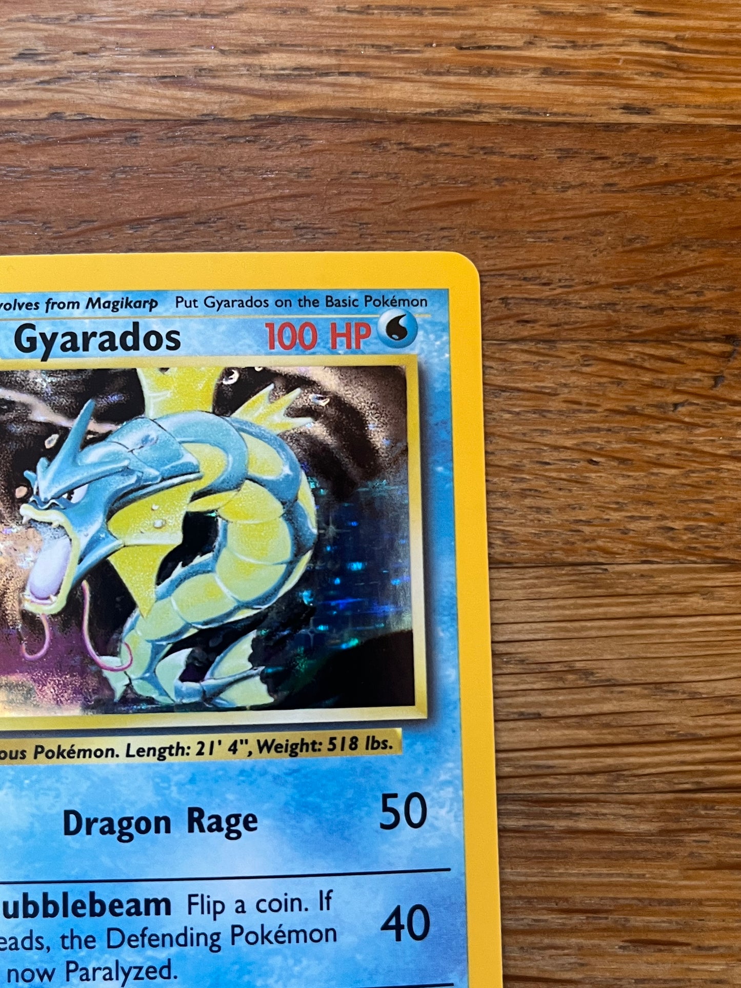 Gyarados Holo 6/102 Base Set NM Pokémon Card Single