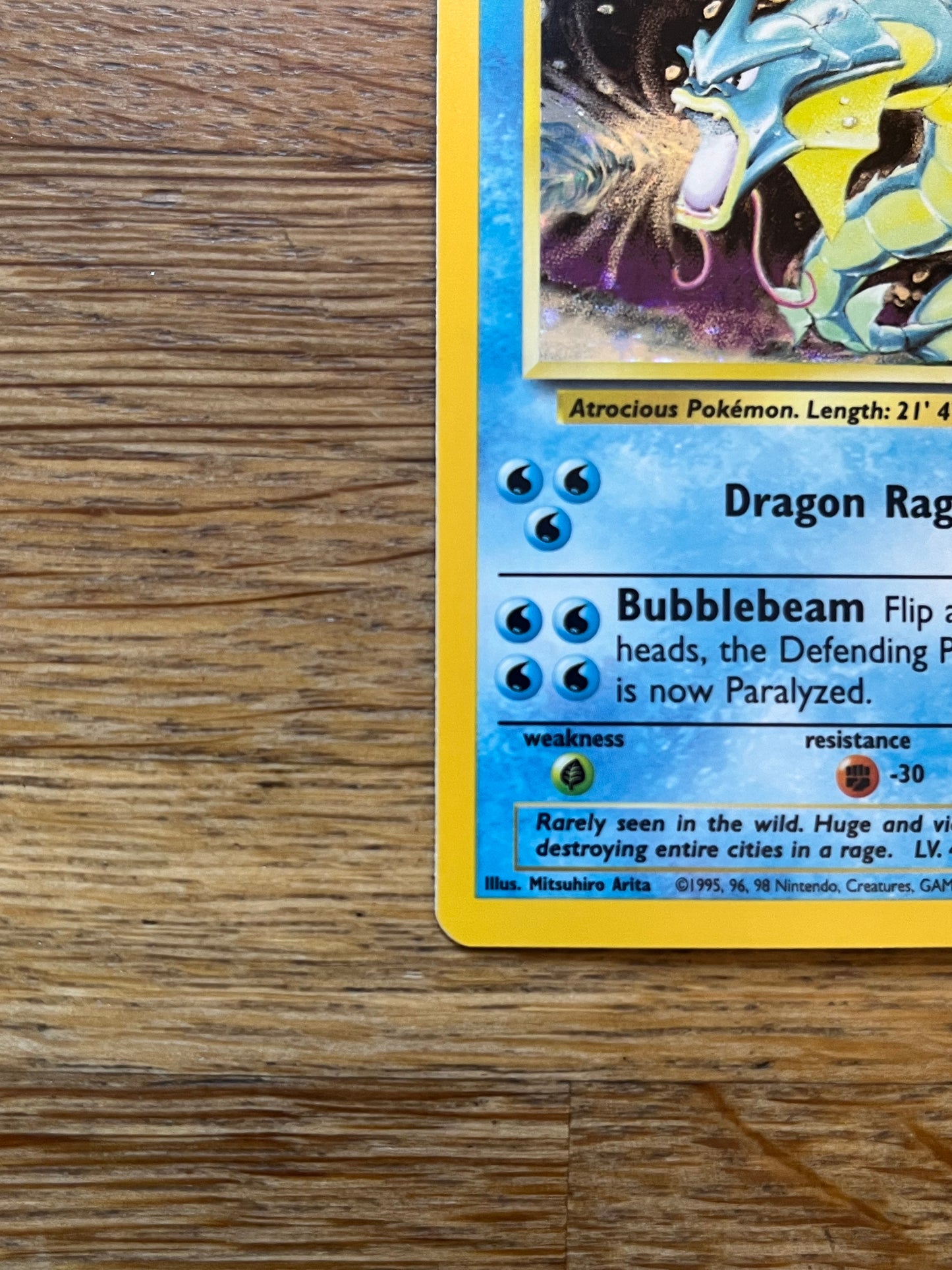 Gyarados Holo 6/102 Base Set NM Pokémon Card Single