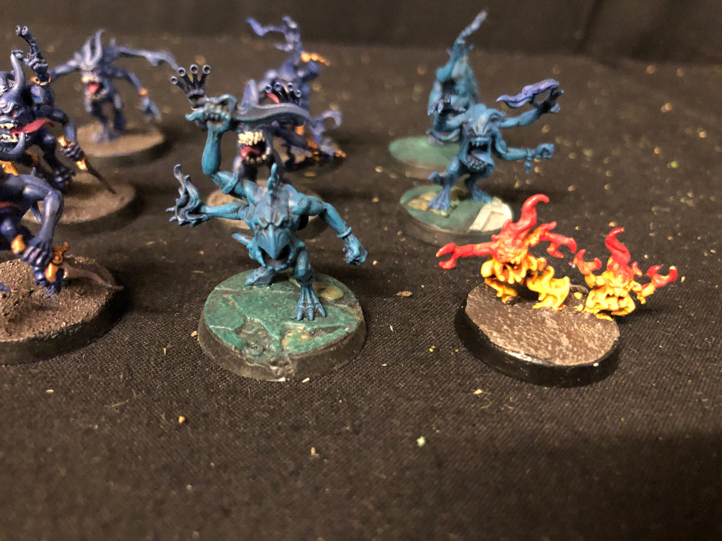 14x Blue Horrors + 15x Brimstone Horrors #991 Disciples of Tzeentch AOS Warhammer 40k