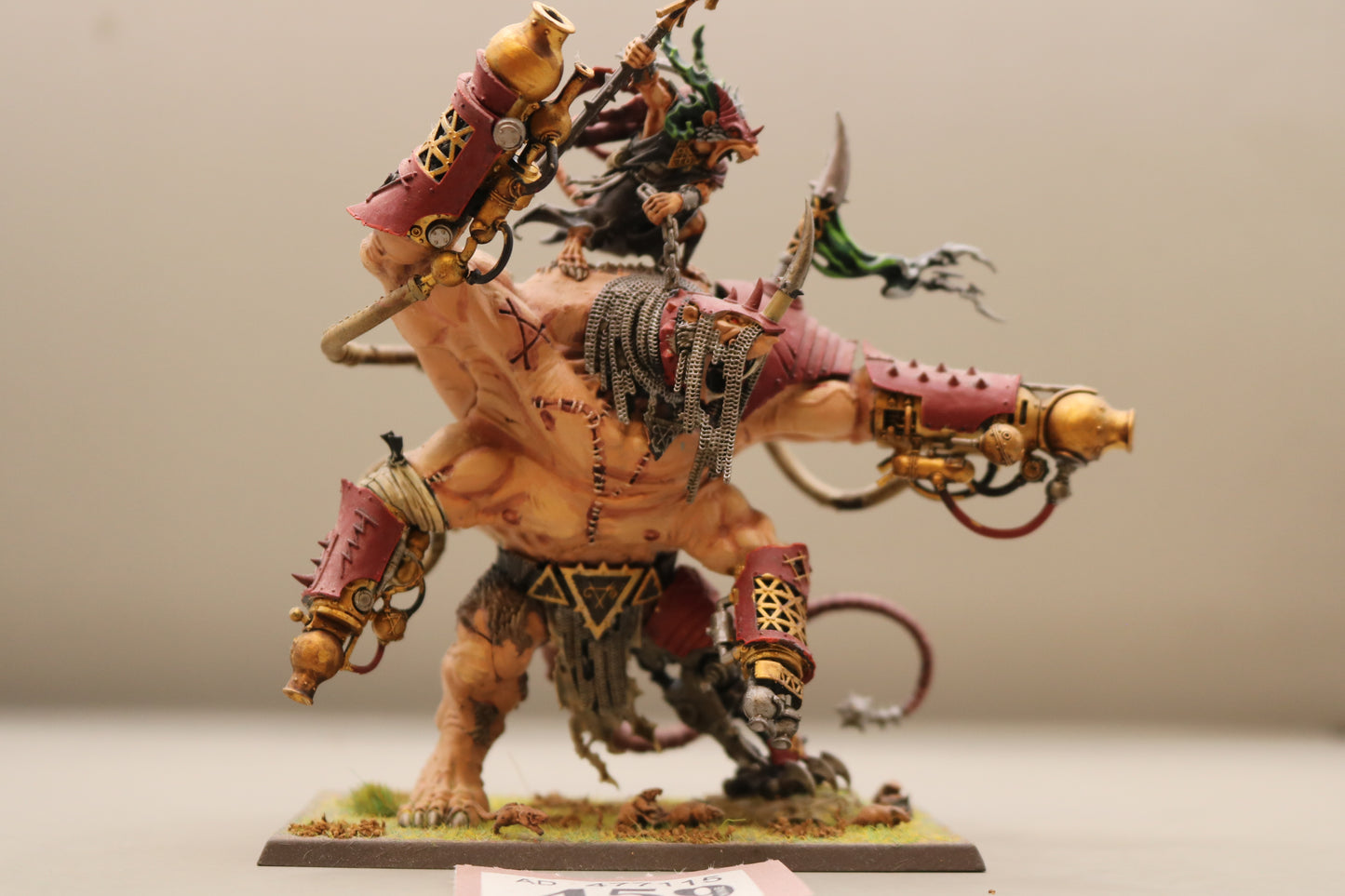 Thanquol on Boneripper #459 Well Painted Skaven Warhammer 40k AOS