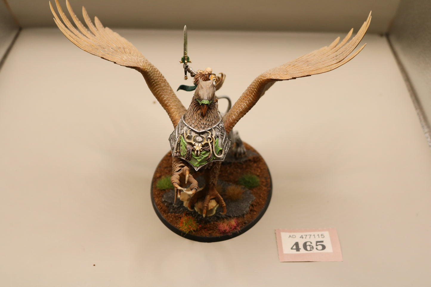 General on Imperial Griffon #465 Well Painted Empire of Man Warhammer 40k Fantasy