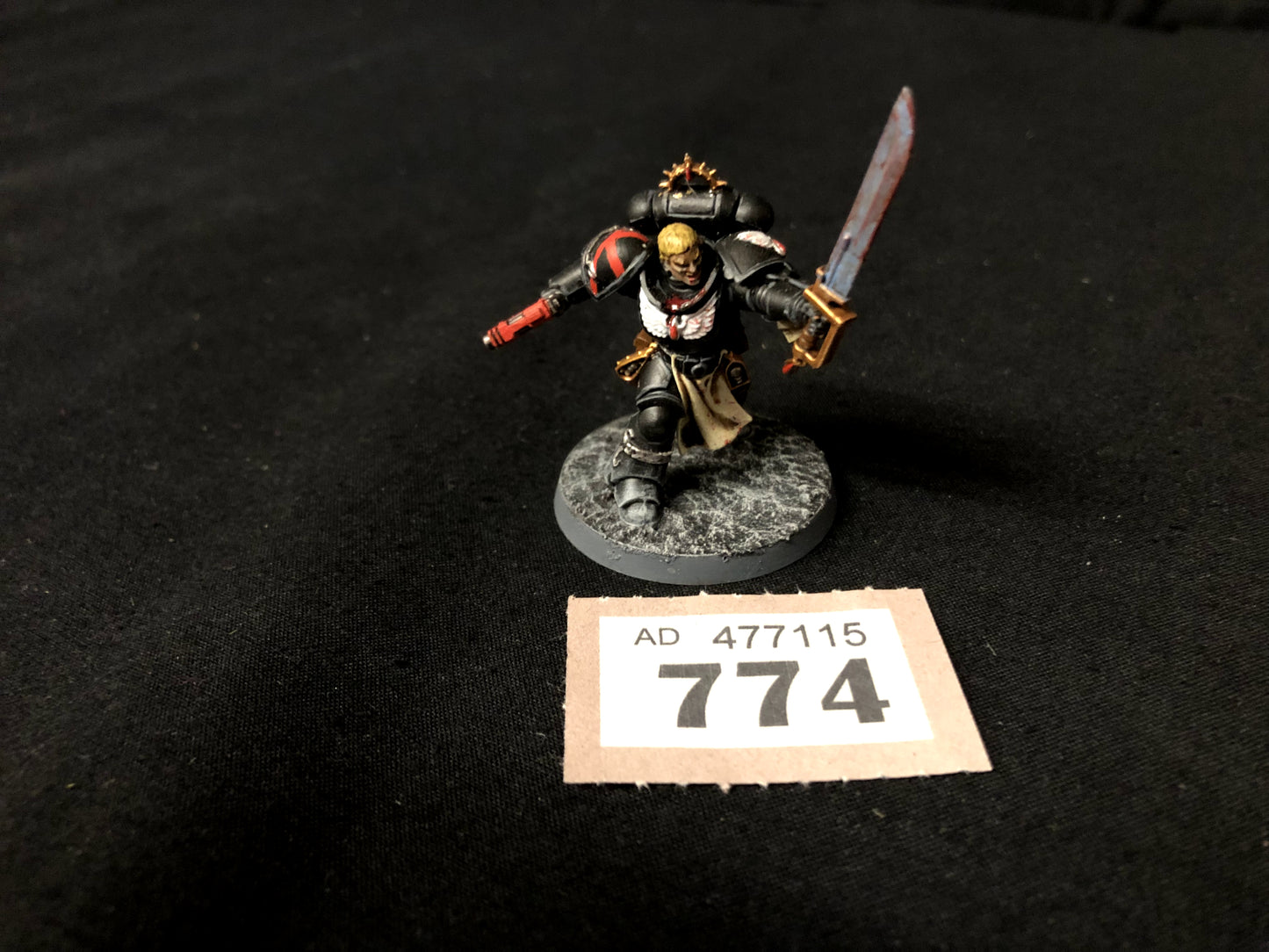 Blood Angels Captain #774 Very Well Painted Space Marines Warhammer 40k