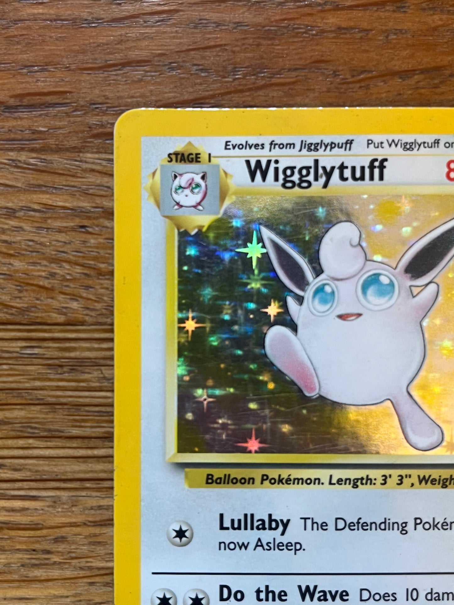 Wigglytuff Holo 16/64 Jungle LP Single Pokemon Card
