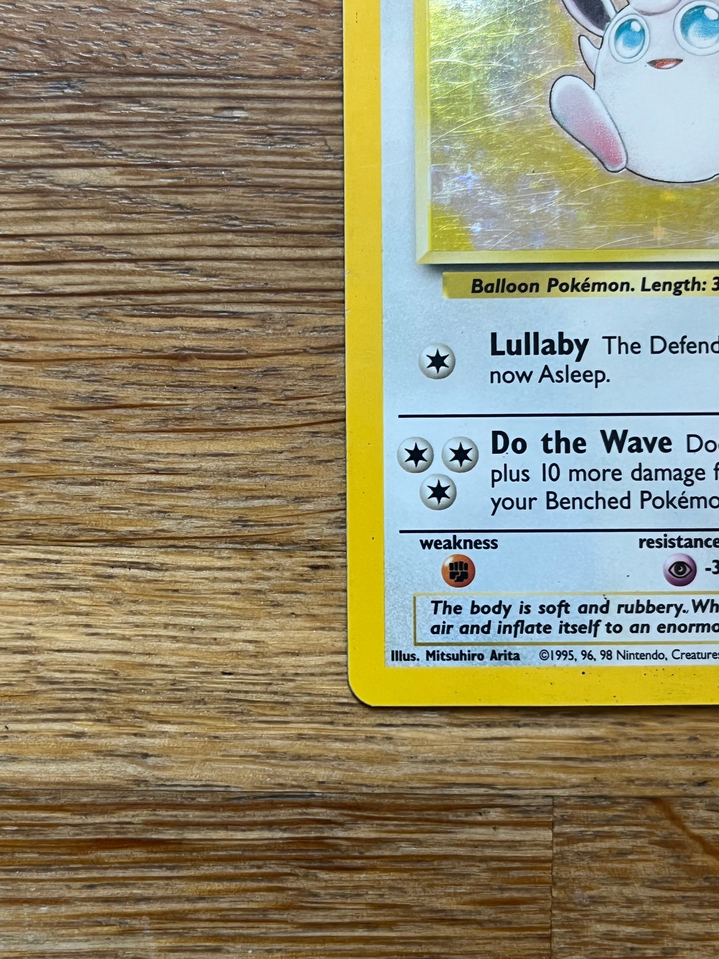 Wigglytuff Holo 16/64 Jungle LP Single Pokemon Card