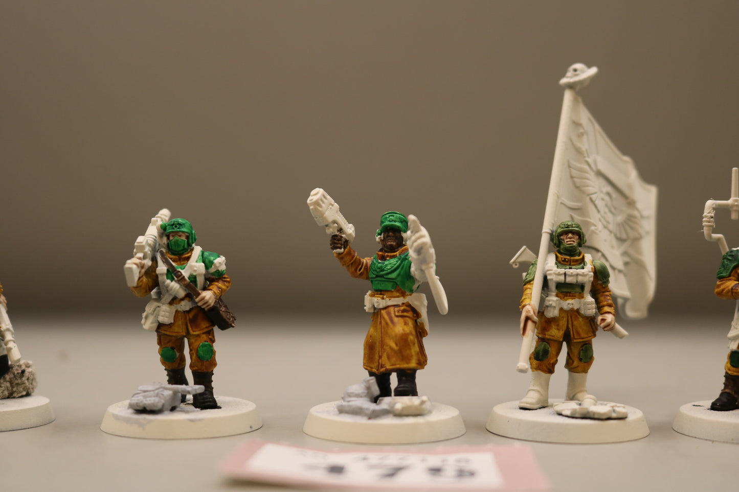 5x Command Squad #479 Astra Militarum Warhammer 40k