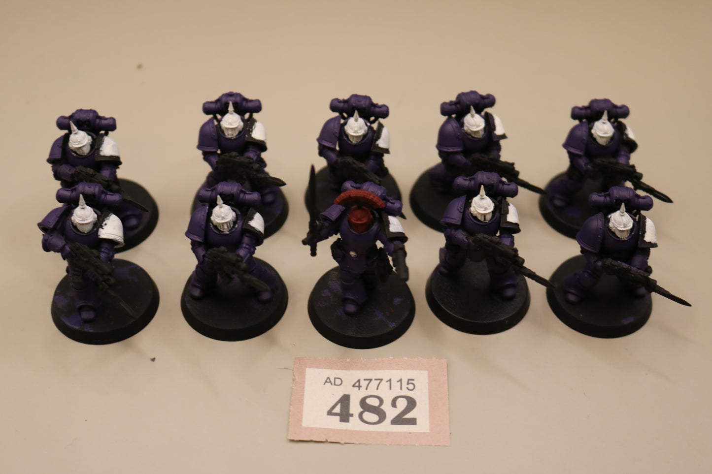 10x MKIV Tactical Squad #482 Legiones Astartes Warhammer 40k 30k