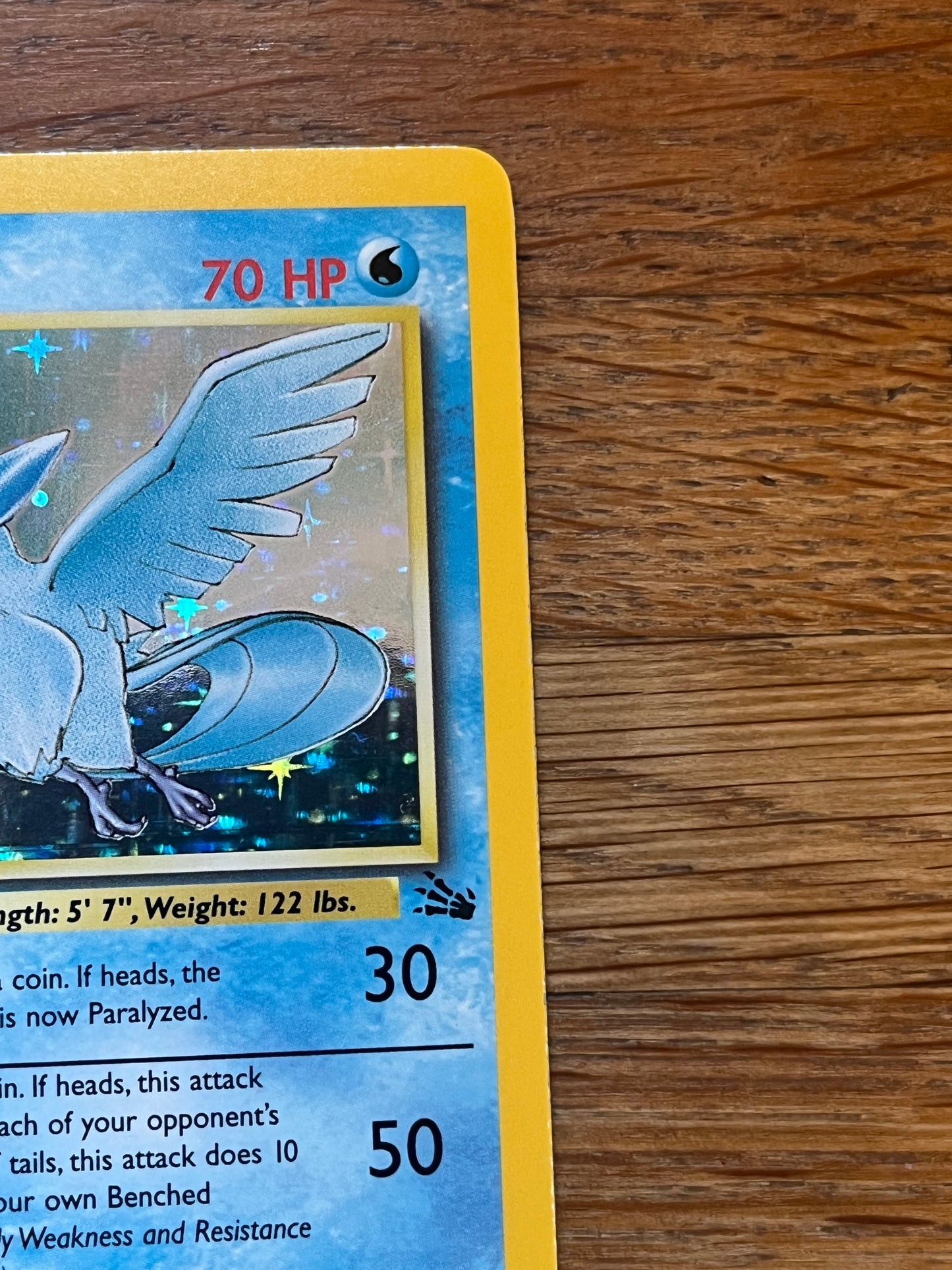 Articuno Holo 2/62 Fossil NM Single Pokemon Card