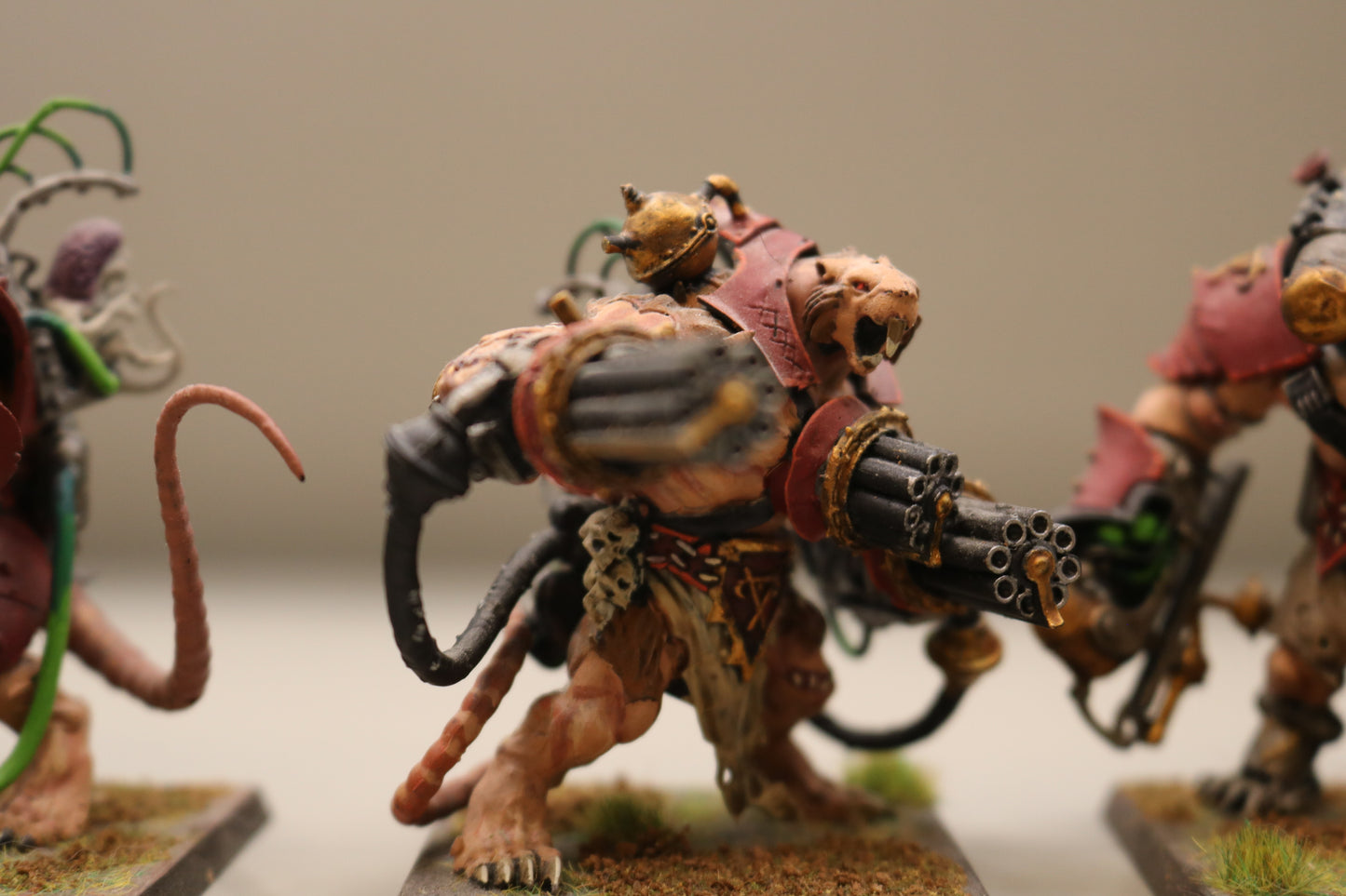 3x Stormfiends #490 VERY Well Painted Skaven Warhammer 40k AOS