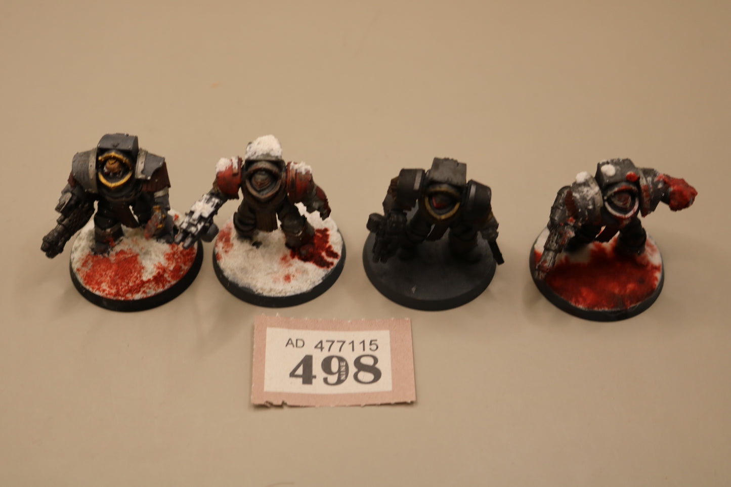 4x Cataphractii Terminators #498 Legiones Astartes Warhammer 40k 30k