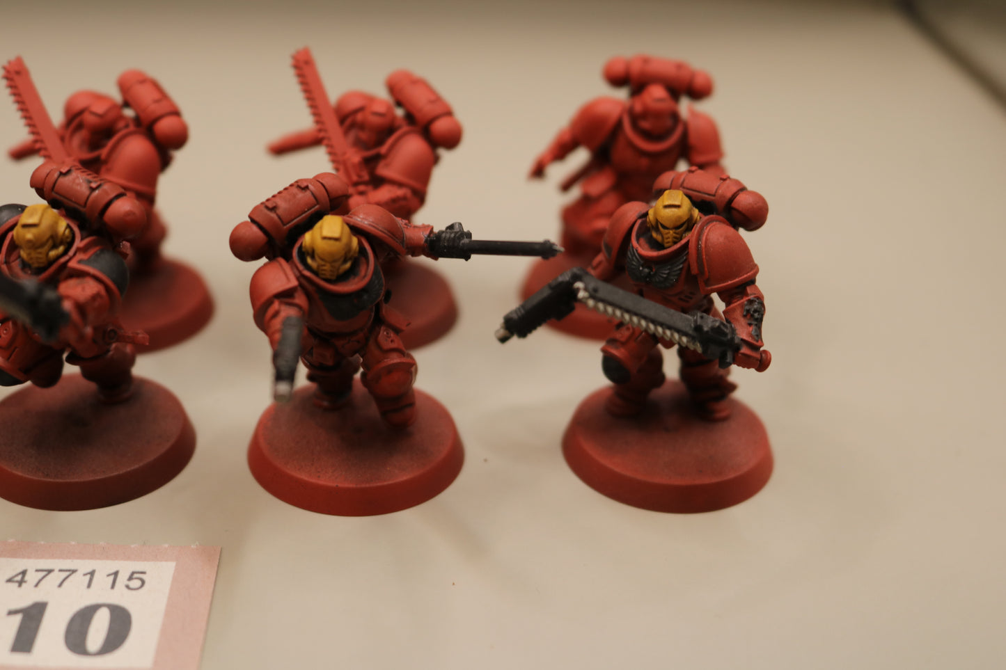 10x Primaris Assualt Intercessors #510 Space Marines Warhammer 40k