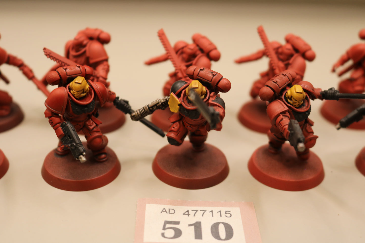 10x Primaris Assualt Intercessors #510 Space Marines Warhammer 40k