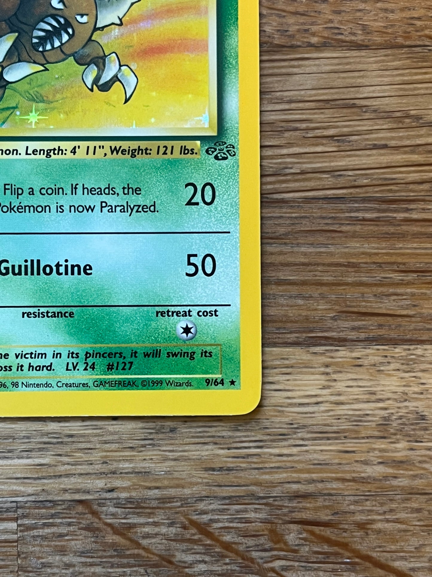 Pinsir Holo 9/64 Jungle NM Single Pokemon Card