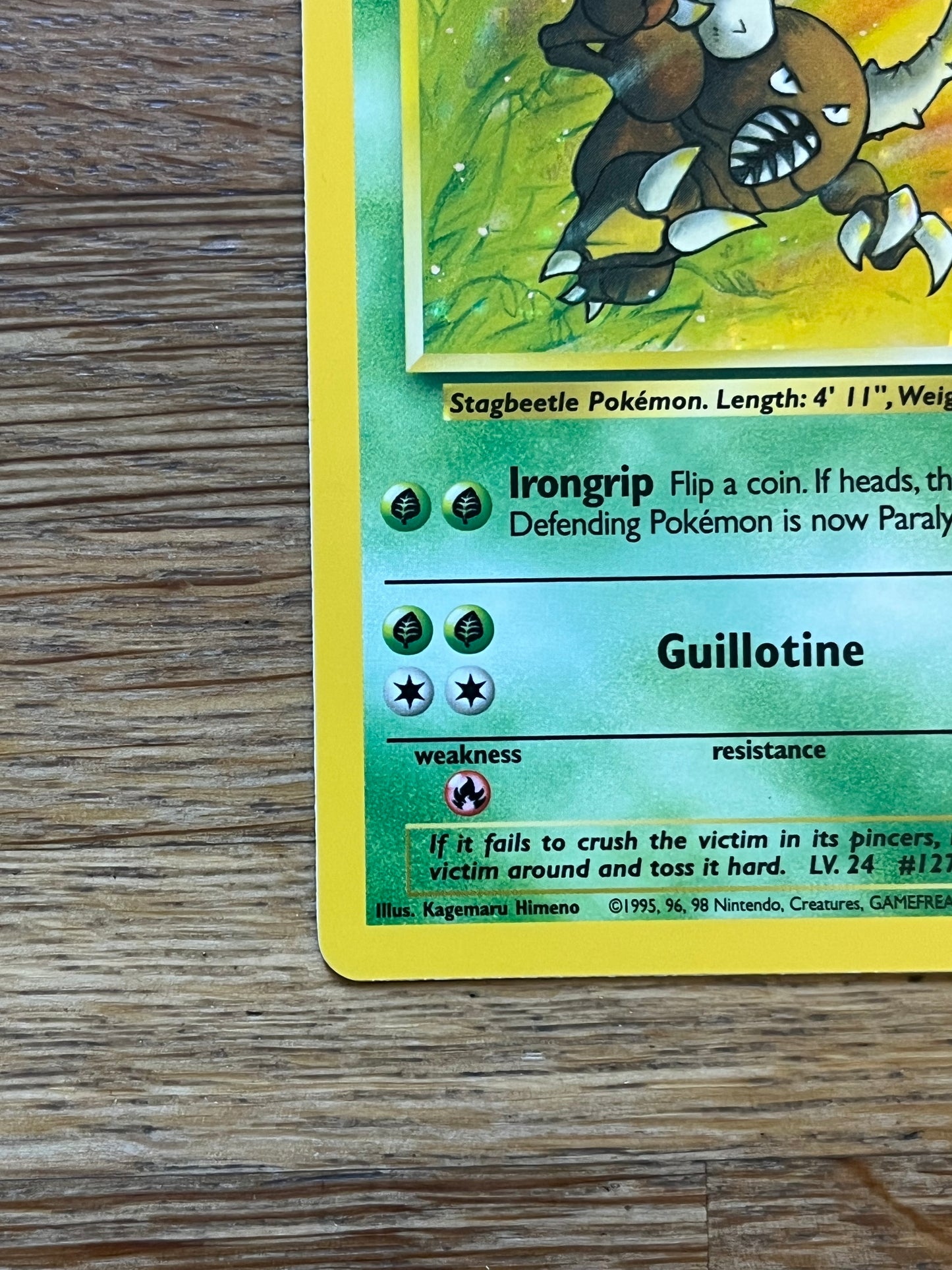 Pinsir Holo 9/64 Jungle NM Single Pokemon Card