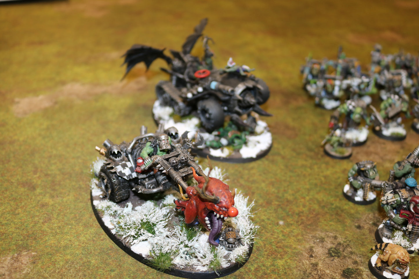 Large Ork Army VERY Well Painted Orks Warhammer 40k