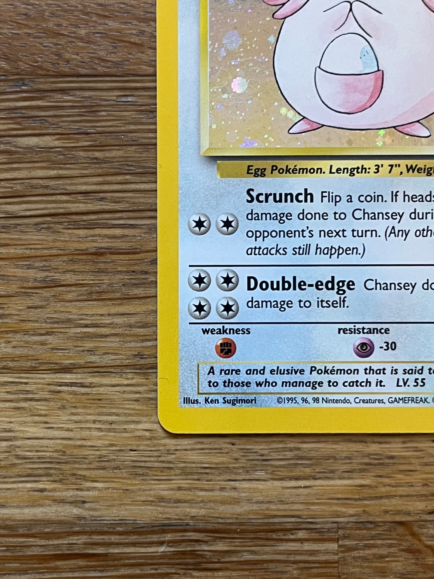 Chansey Holo 3/130 Base Set 2 NM Single Pokemon Card