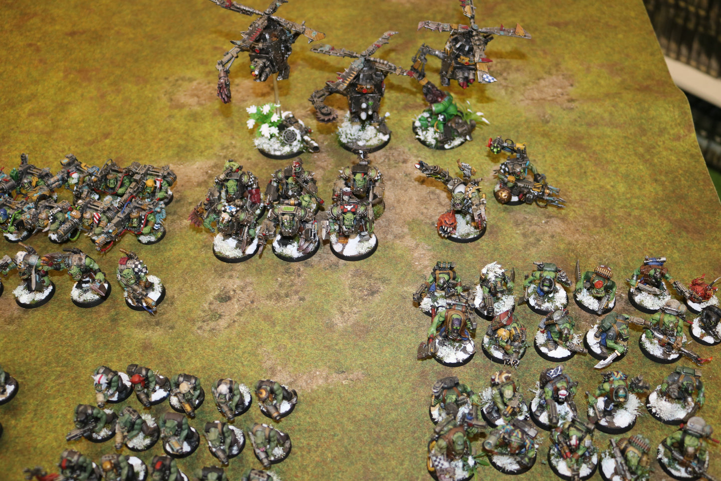 Large Ork Army VERY Well Painted Orks Warhammer 40k