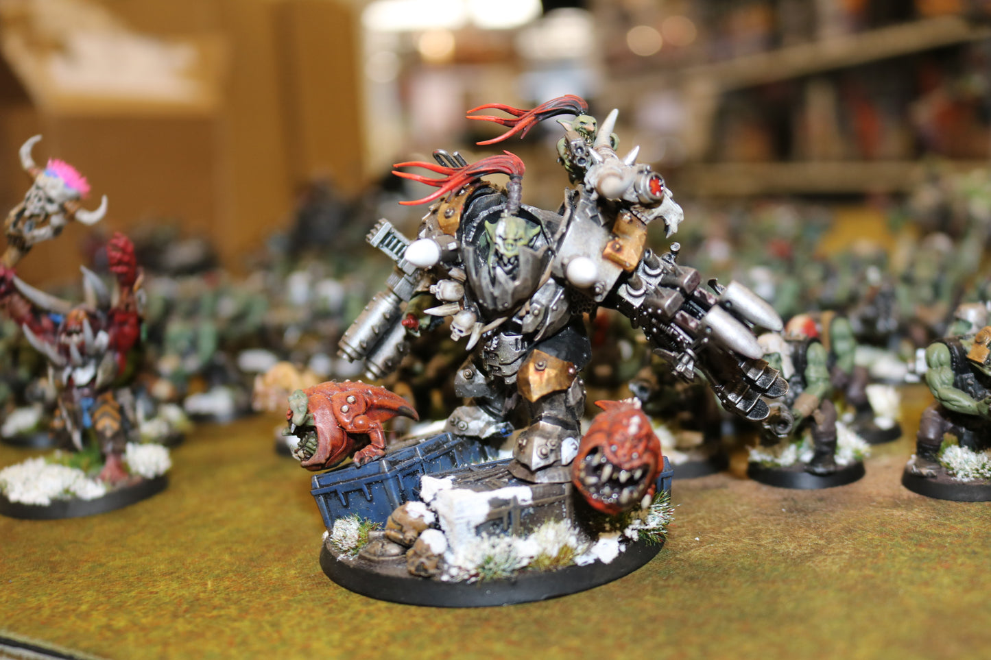 Large Ork Army VERY Well Painted Orks Warhammer 40k