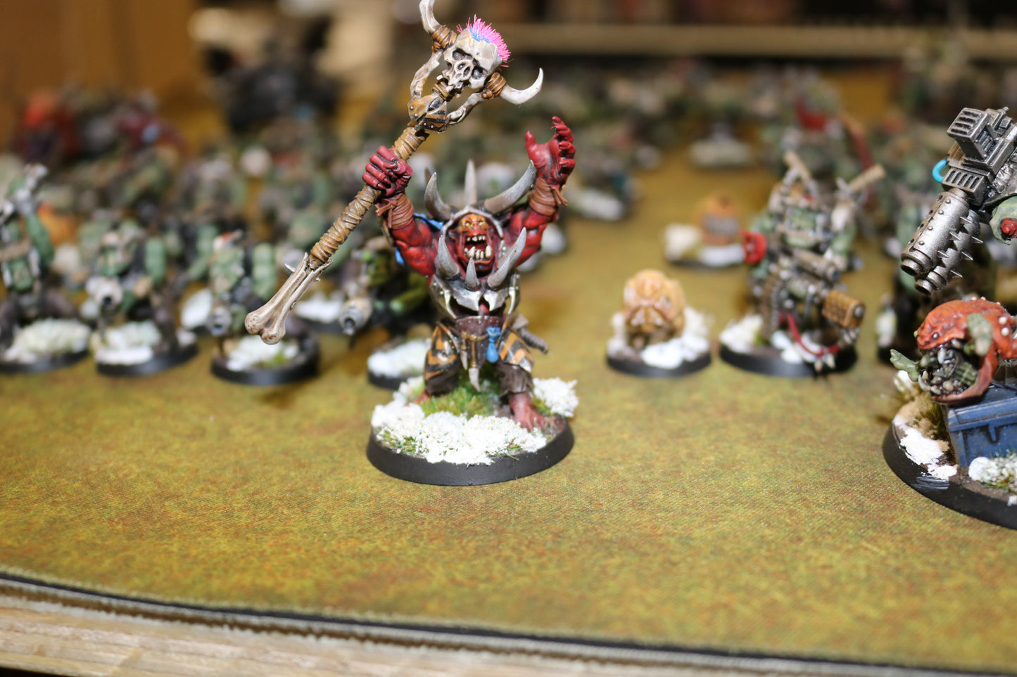 Large Ork Army VERY Well Painted Orks Warhammer 40k