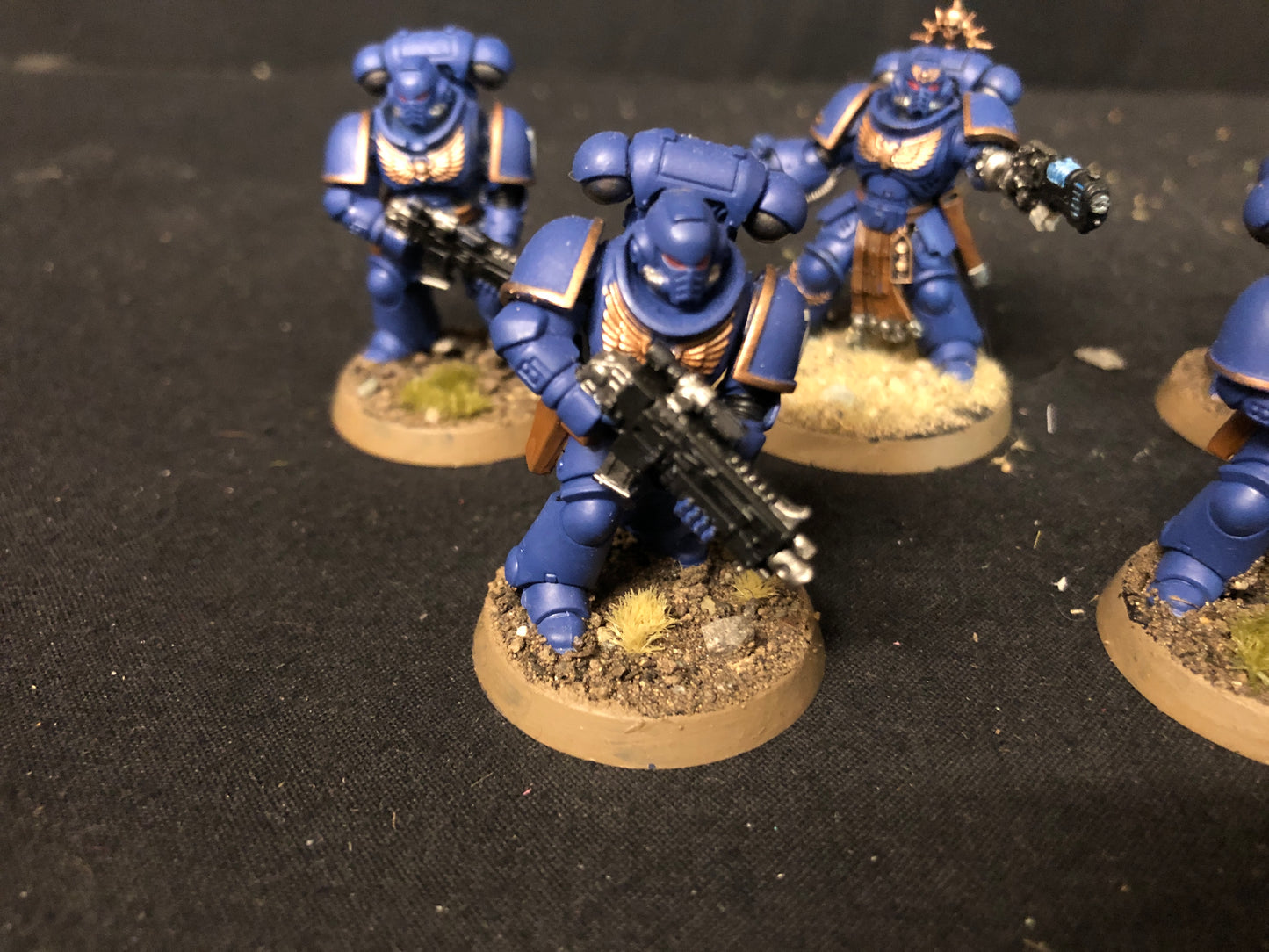 5x Primaris Intercessors #735 Very Well Painted Space Marines Warhammer 40k