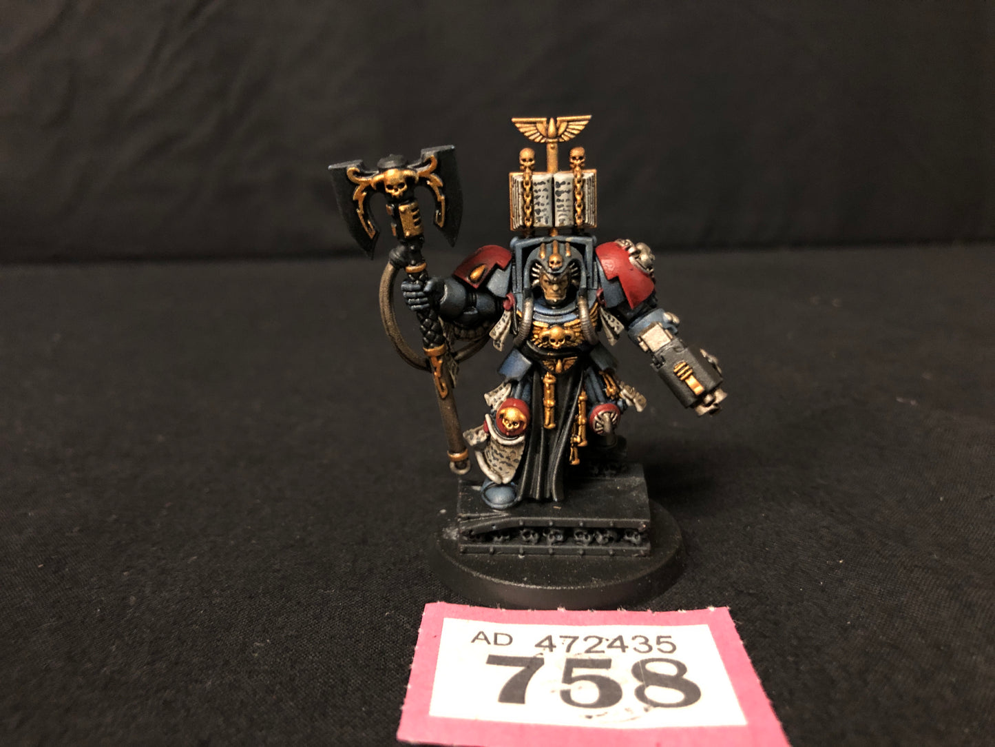 Librarian Space Hulk #758 VERY Well Painted Space Marines Warhammer 40k