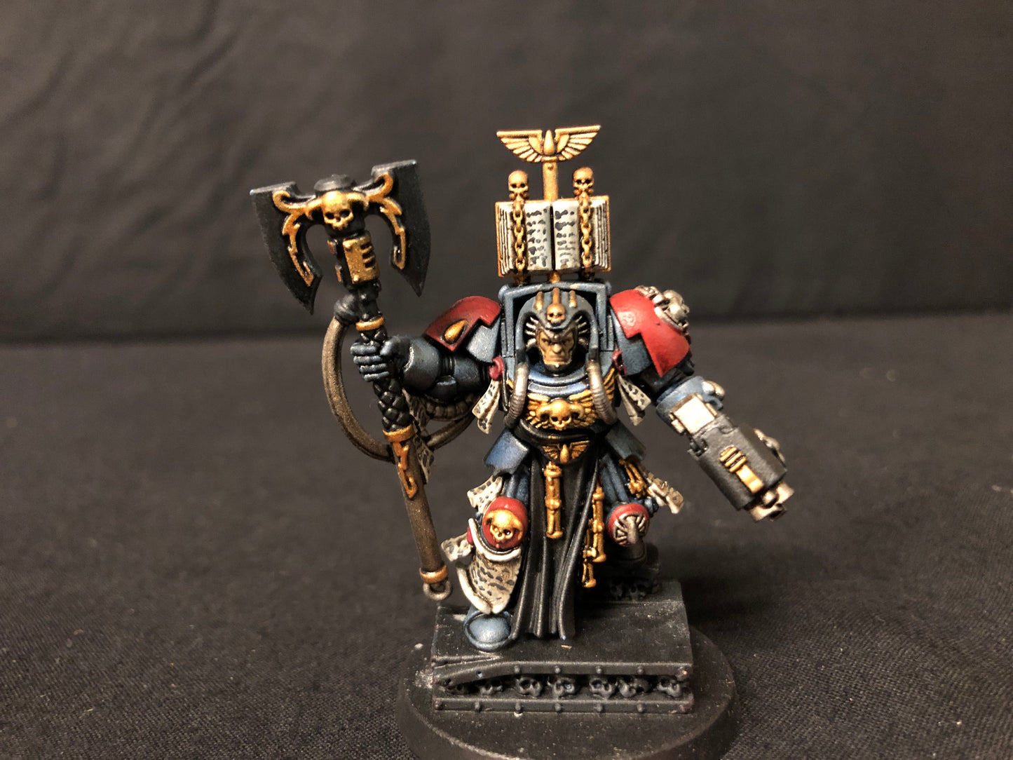 Librarian Space Hulk #758 VERY Well Painted Space Marines Warhammer 40k