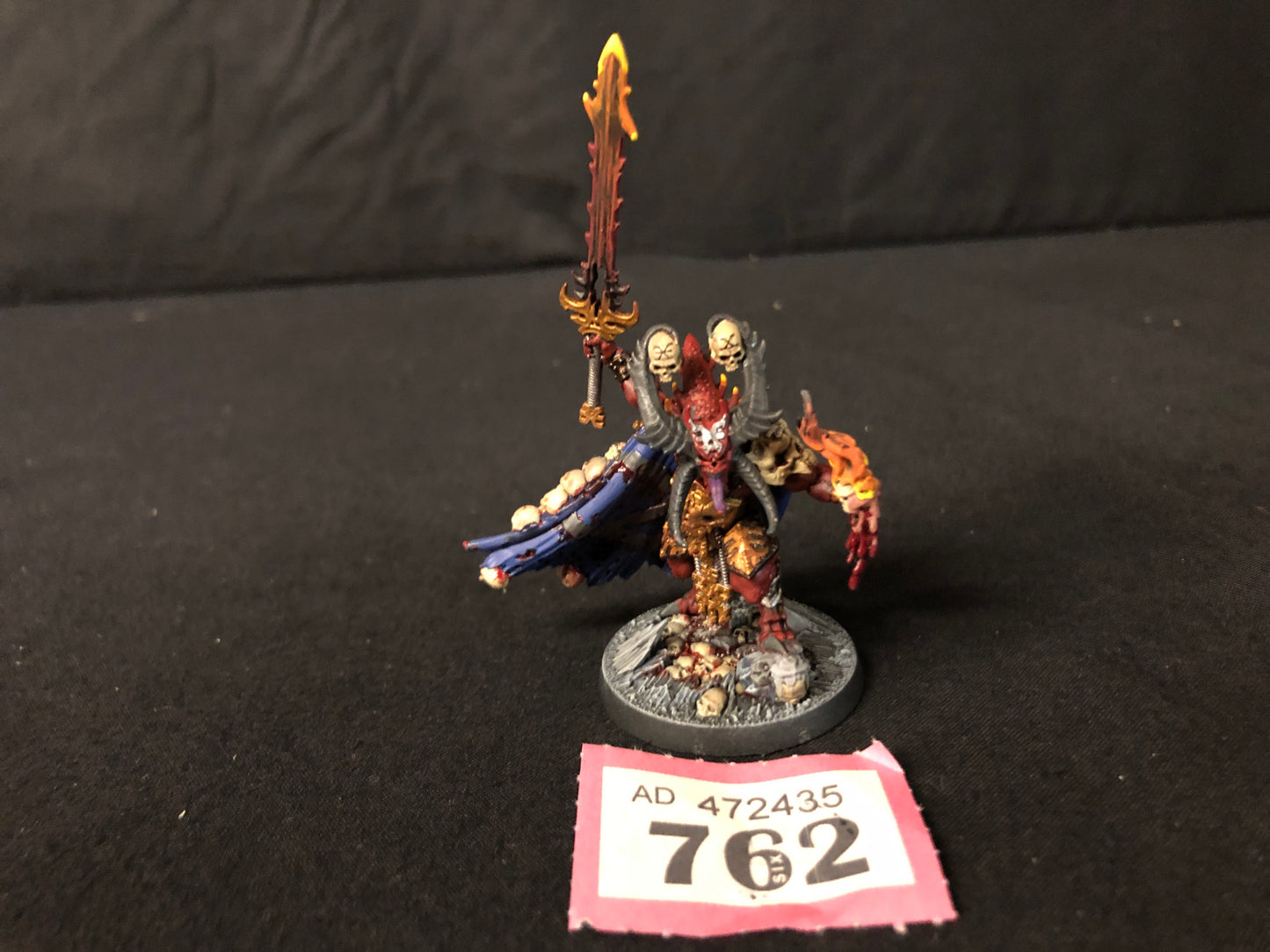 Bloodmaster Herald of Khorne #762 Daemons of Khorne AOS Well Painted Warhammer 40k