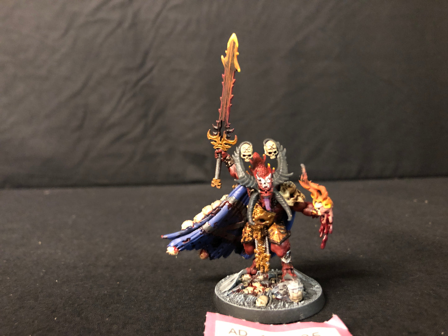 Bloodmaster Herald of Khorne #762 Daemons of Khorne AOS Well Painted Warhammer 40k