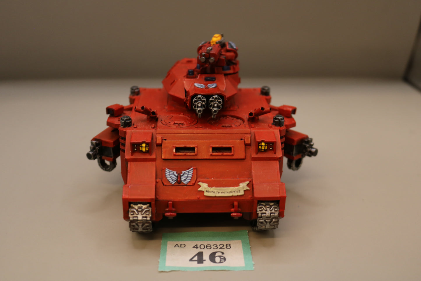Baal Predator #46 Well Painted Blood Angels Space Marines Warhammer 40k