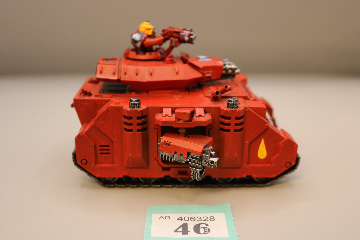 Baal Predator #46 Well Painted Blood Angels Space Marines Warhammer 40k
